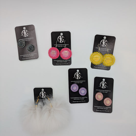 Earrings by AKS Artistic Designs