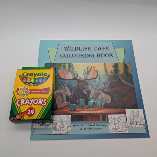 Colouring Book - Wildlife Cafe