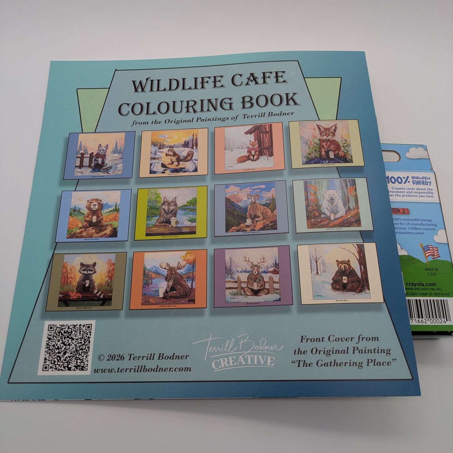 Colouring Book - Wildlife Cafe