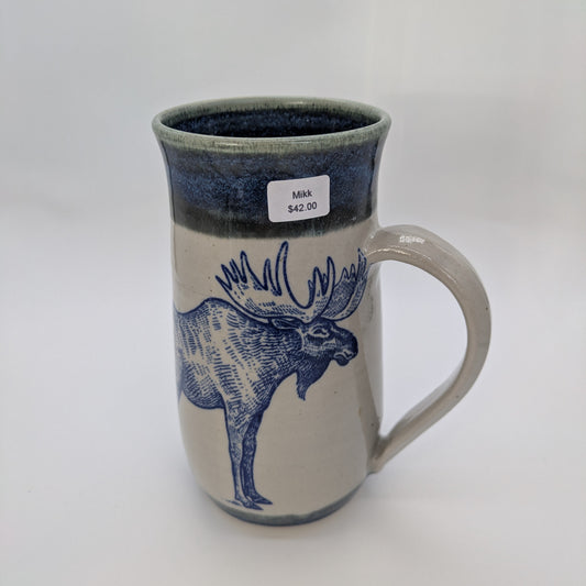 Pottery Mug - Moose