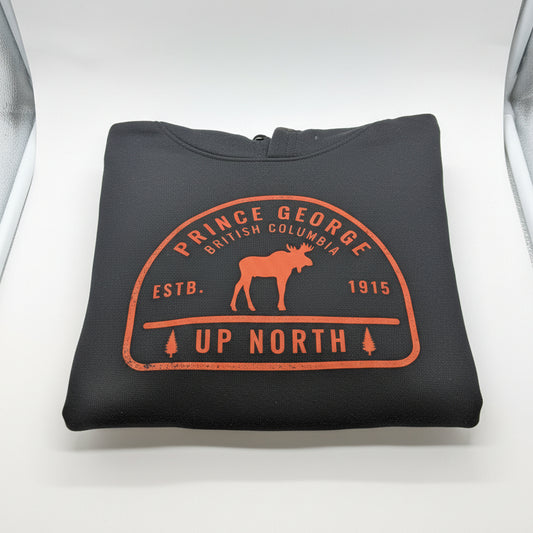 Kid's Hoodie - Orange Up North