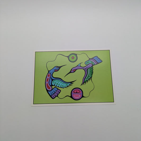 Postcard - At Play With the Spirits