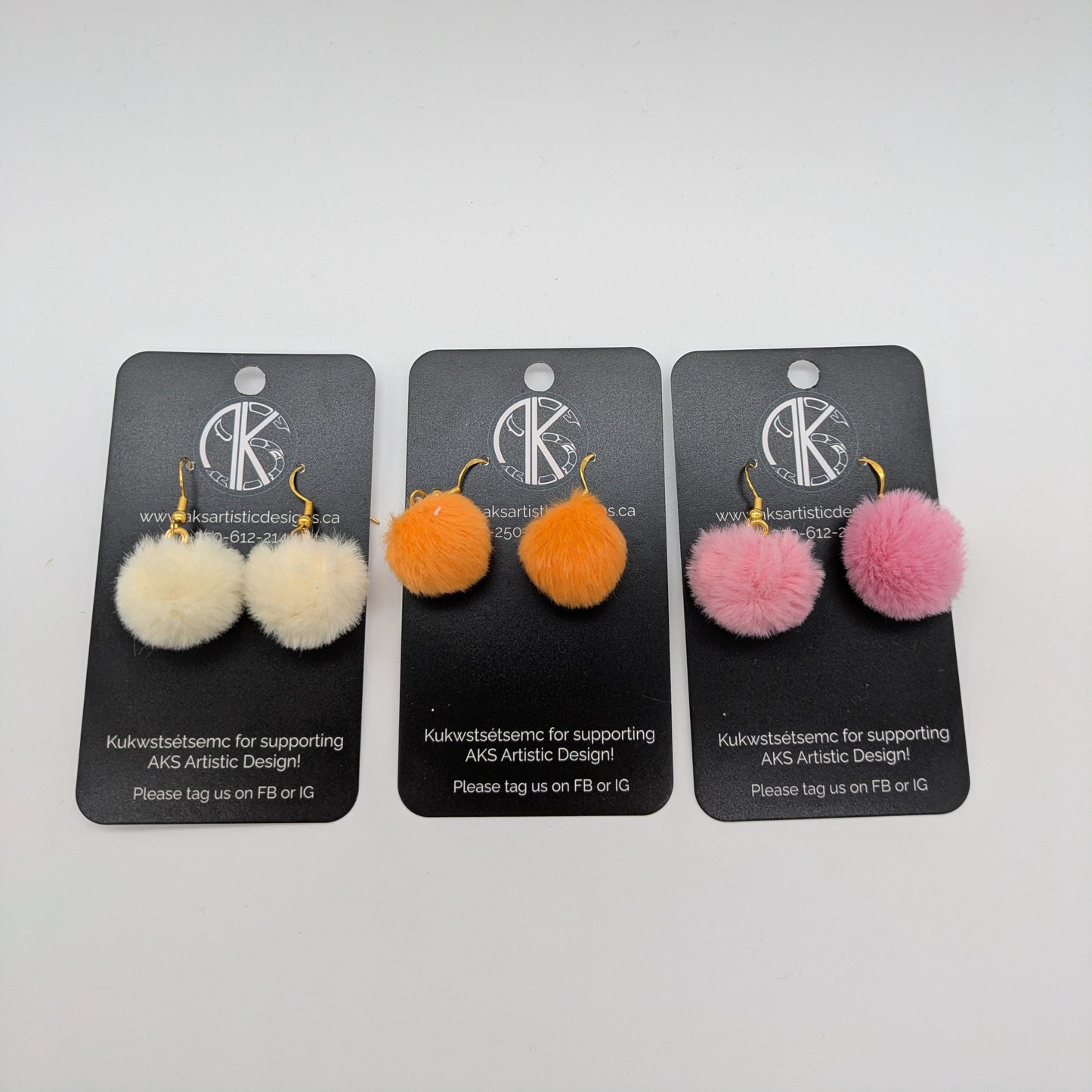 Earrings - Pom Pom