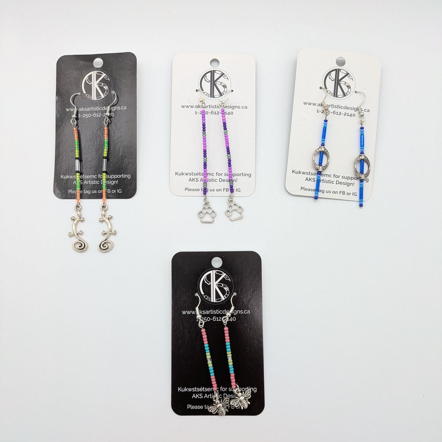 Earrings - Beaded Dangles
