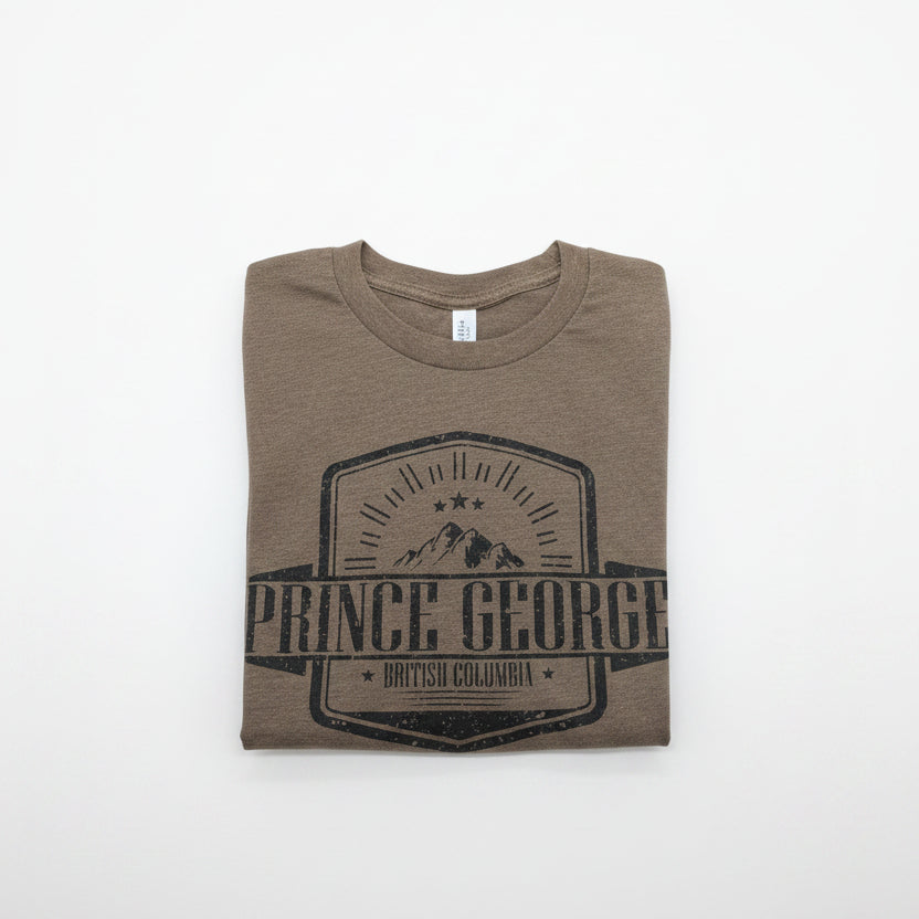 T Shirt - Prince George, BC Mountains