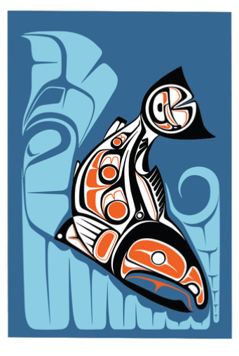Postcard - Sockeye Salmon