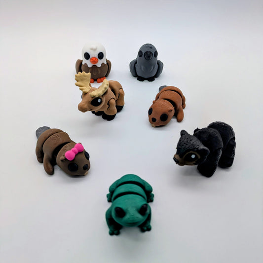 3D Printed PG Animals