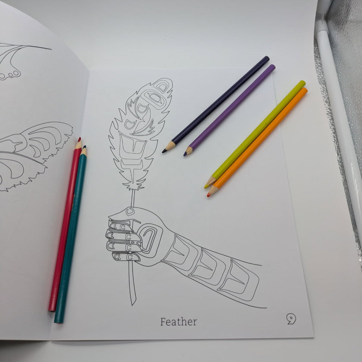 Indigenous Colouring Book (No Pencil Crayons)