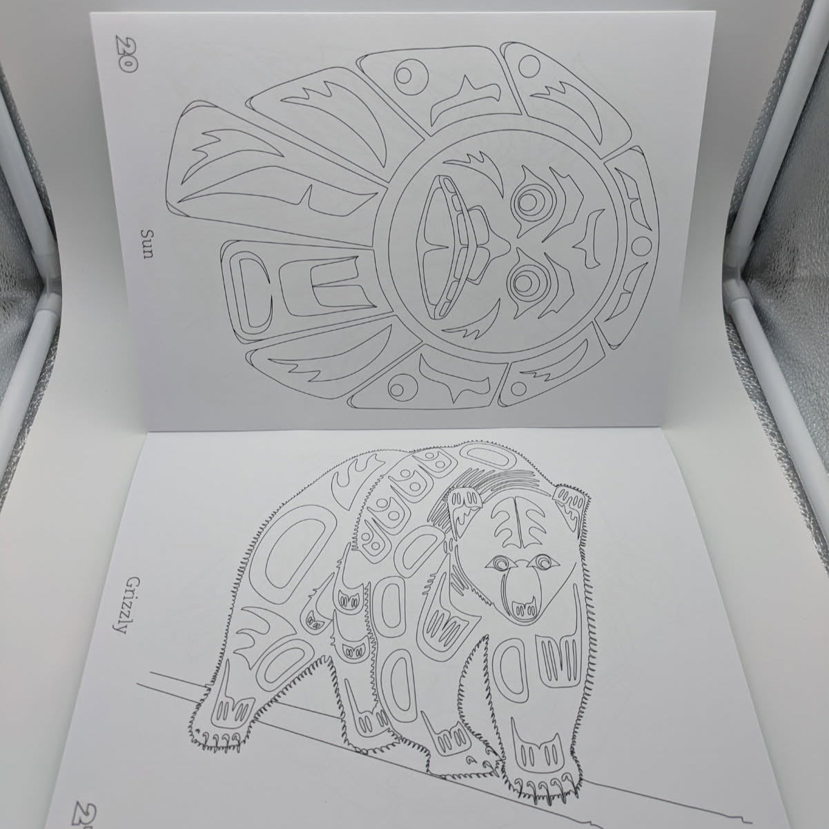 Indigenous Colouring Book (No Pencil Crayons)
