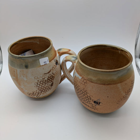 Pottery Mug - Bees