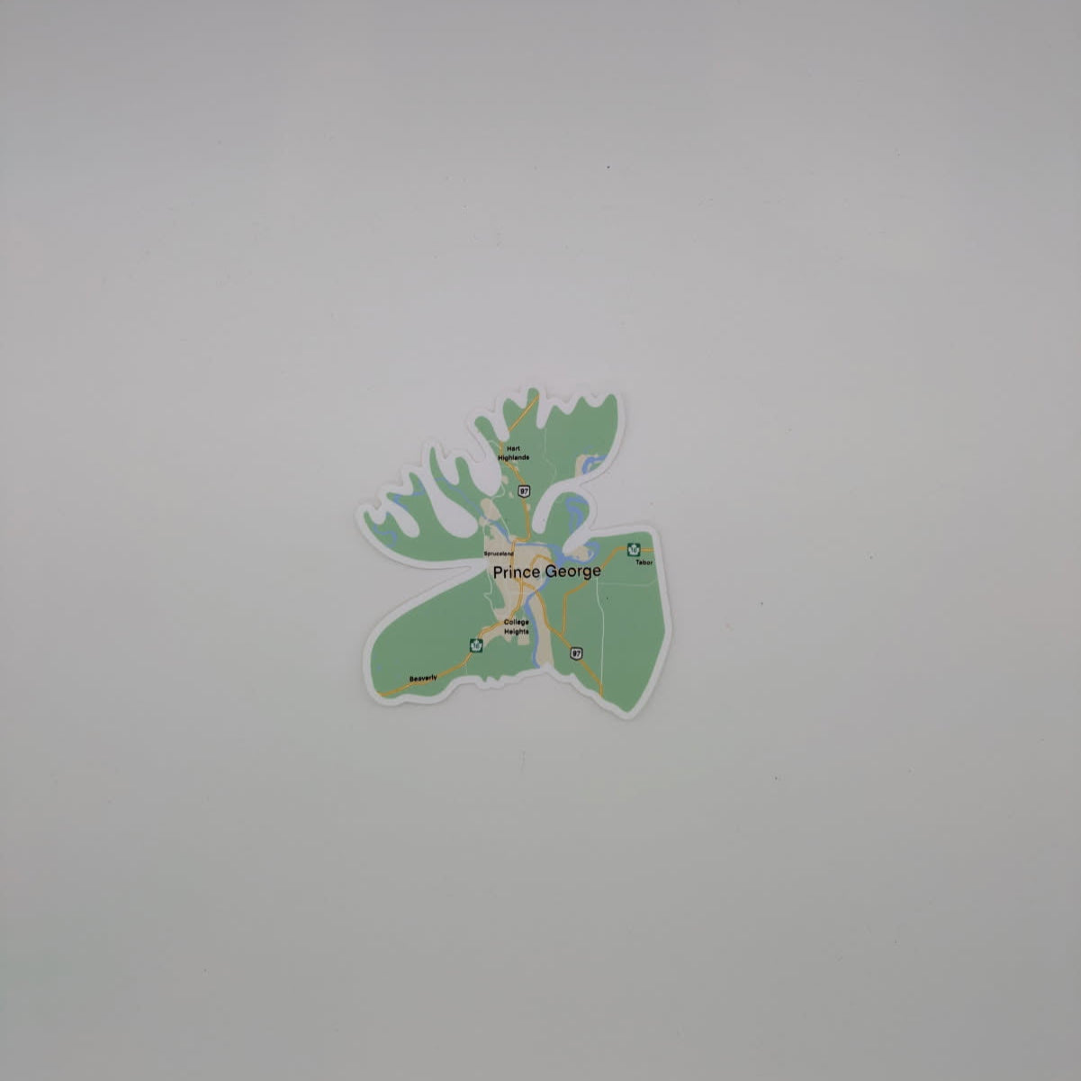 Sticker - Moose Map