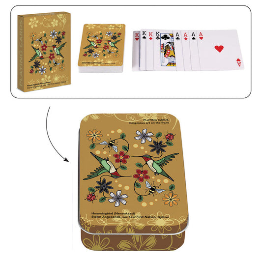 Playing Cards - Yellow Hummingbird