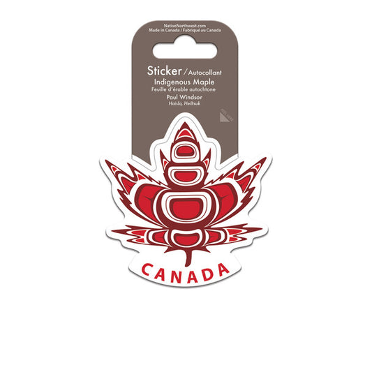 Sticker - Indigenous Maple Canada