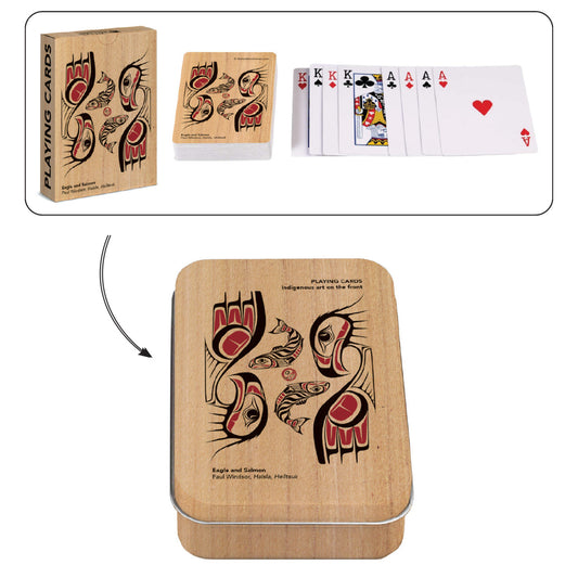 Playing Cards- Eagle and Salmon