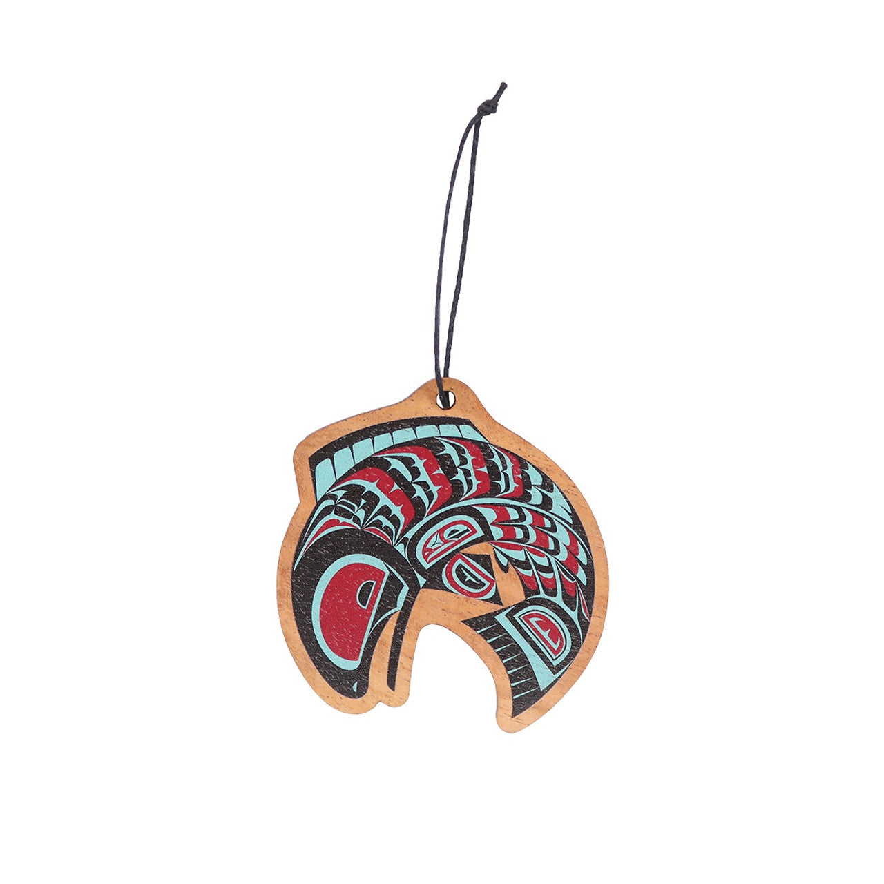 Wood Ornament-Salmon