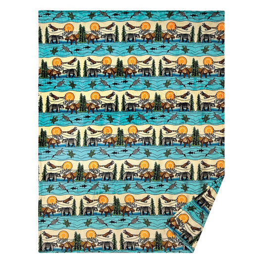 Fleece Blanket - All My Relatives