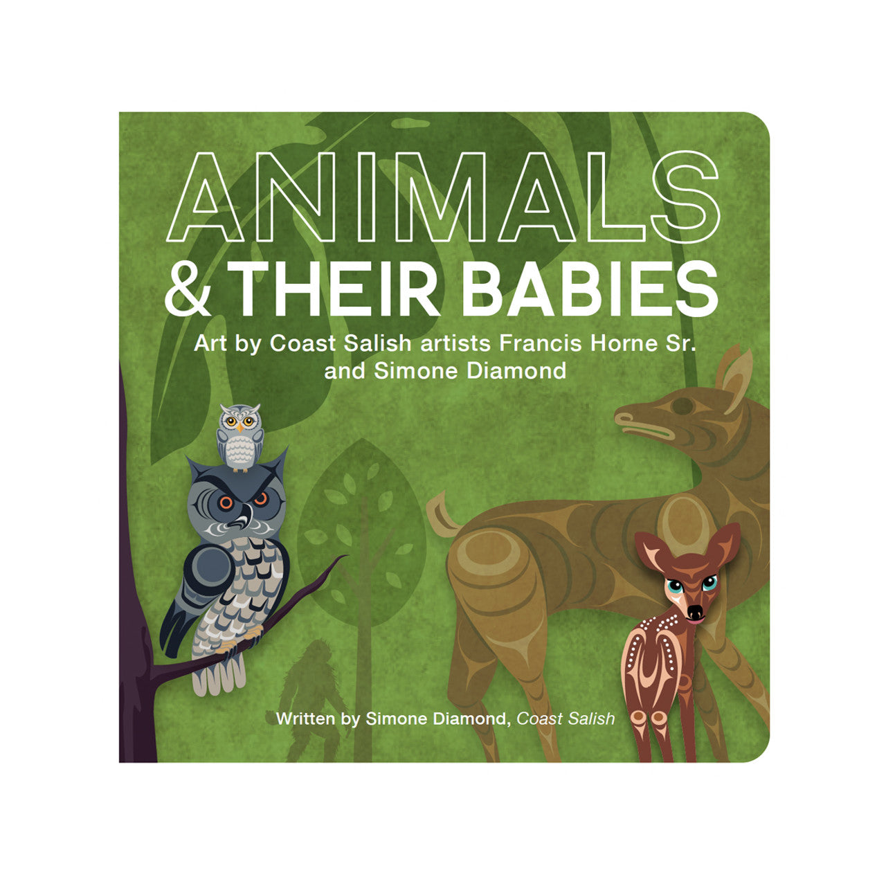 Board Book - Animals & Their Babies