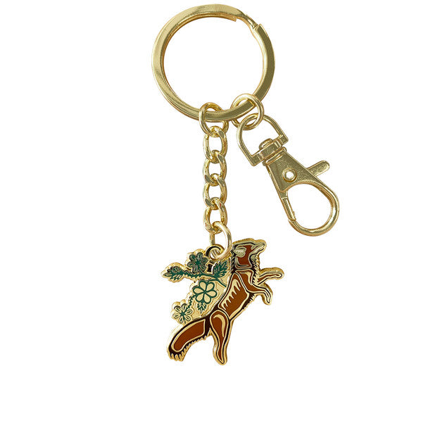 Enamel Keychain - Fox