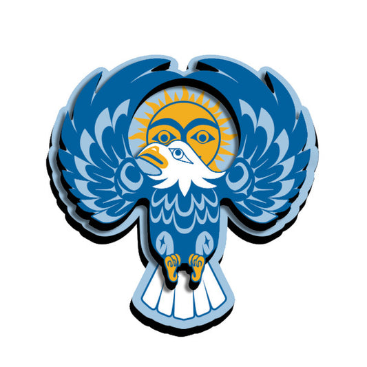 3D Magnet - Eagle Sun