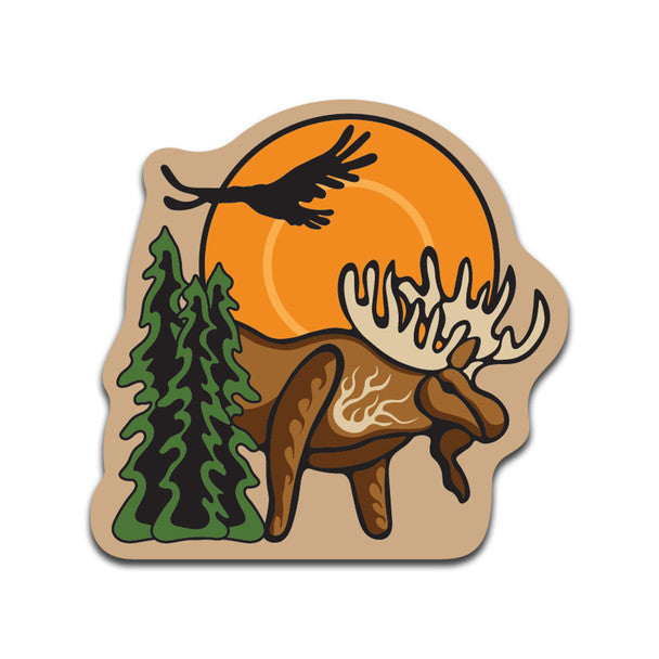 3D Magnet - Moose