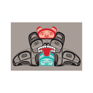 Postcard- Bear Mother