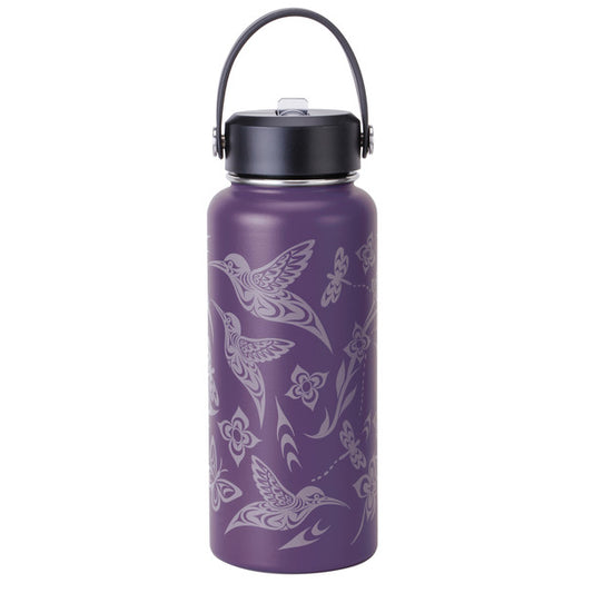 Water Bottle - Wide Mouth Hummingbird (32oz)