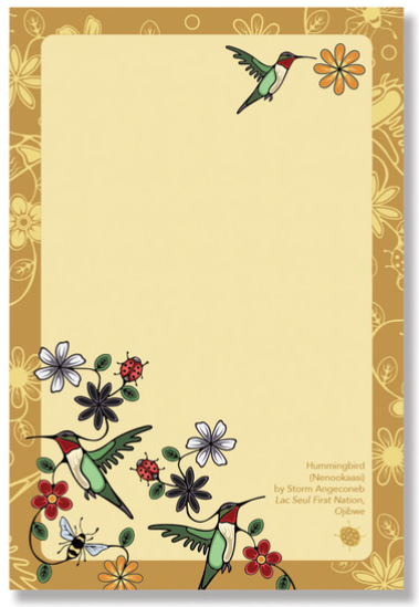 Notepad - Hummingbird (Nenookaasi)