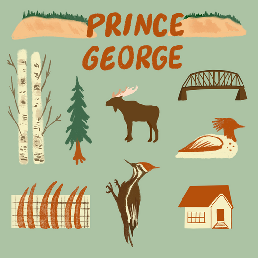 Emily Wilson - Prince George Postcard