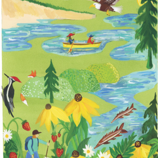 Emily Wilson - Prince George Scene 11 x 14 Print
